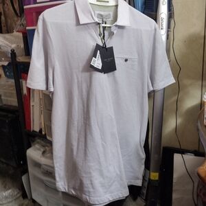 Ted Baker Classic White Polo Shirt for Men